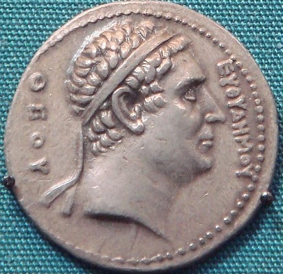 Euthydemus Greco-Bactrian King c230-200BCE British Museum London Photo PHGCOM